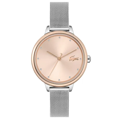 Lacoste Analogue Quartz Watch for Women with Silver