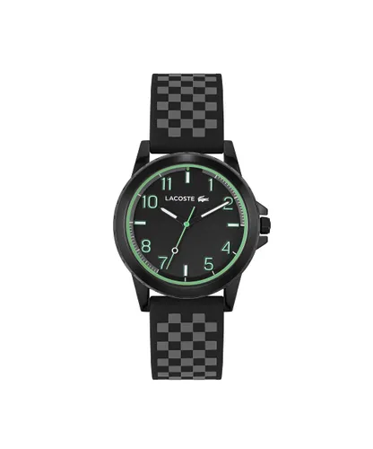 Lacoste Analogue Quartz Watch Unisex with Black Silicone