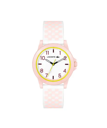 Lacoste Analogue Quartz Watch Unisex with Pink Silicone
