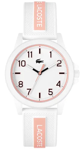 Lacoste Analogue Quartz Watch Unisex with White Silicone