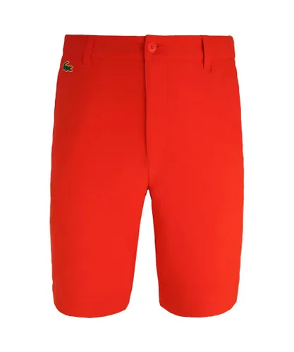 Lacoste Bermuda Mens Orange Shorts