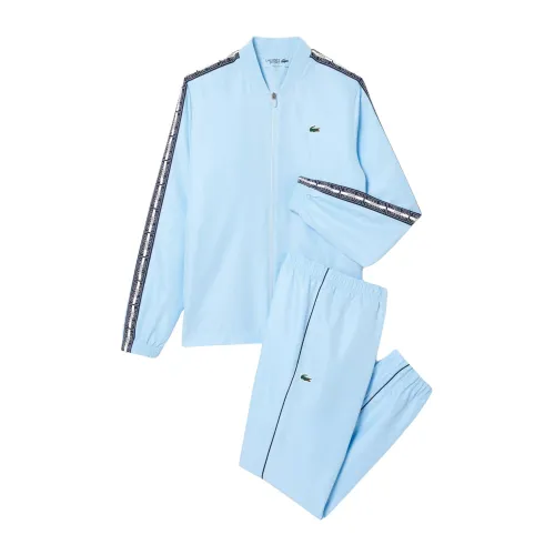 Lacoste , Blue Sport Training Suit ,Blue male, Sizes: