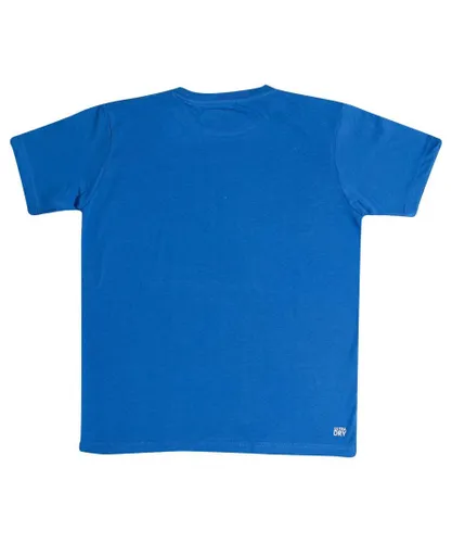 Lacoste Boys Boy's Breathable Cotton Blend T-Shirt in Navy