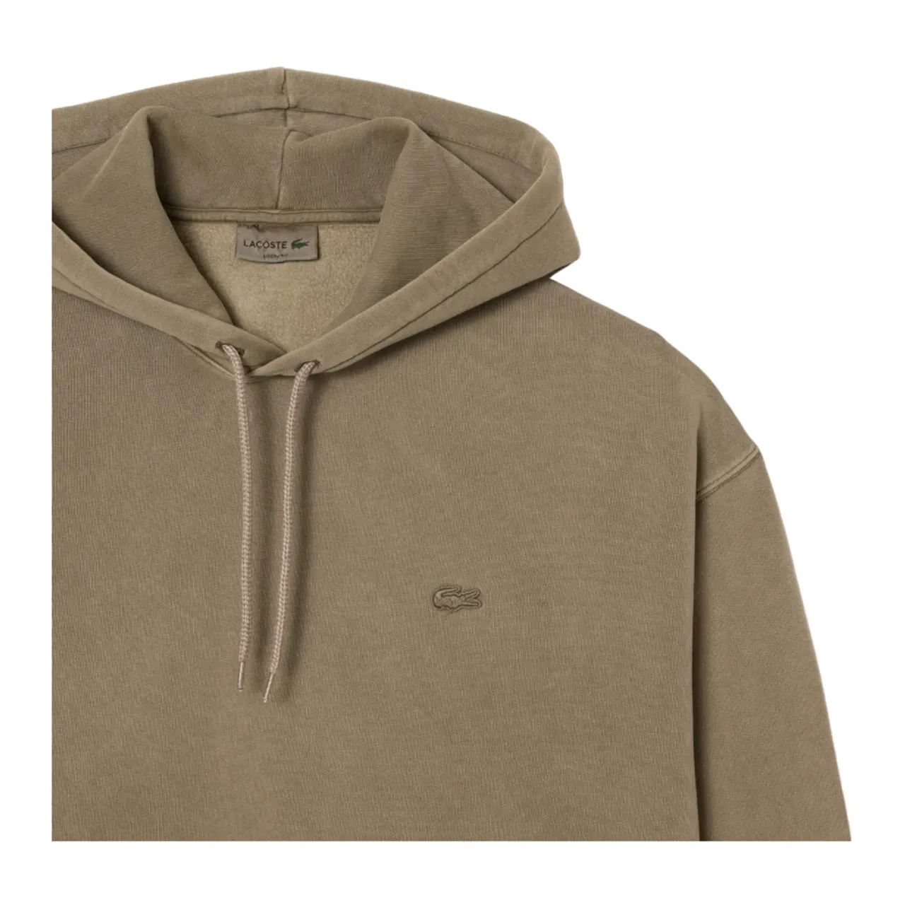 Lacoste , Brown Sweaters for Men ,Beige male, Sizes: