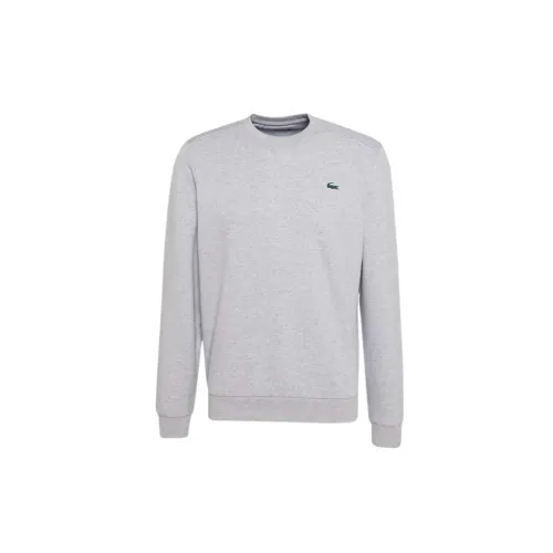 Lacoste , Casual Sweatshirt ,Gray male, Sizes: