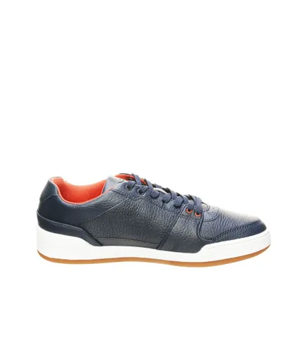 Lacoste Challenge 15 120 1 Mens Navy Trainers - Blue Leather (archived)