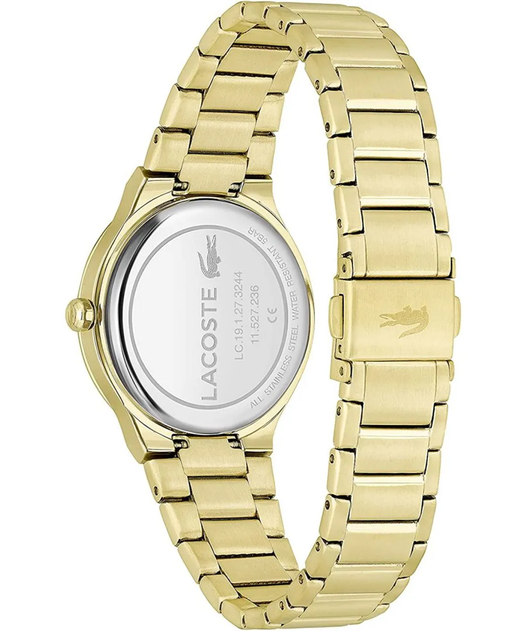 Lacoste Chelsea WoMens Gold Watch 2001182 Stainless Steel - One Size