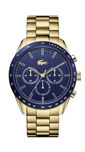 Lacoste Chronograph Quartz Watch for men with Gold colored