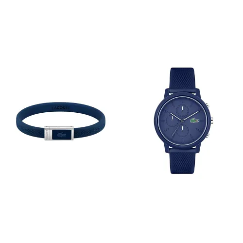 Lacoste Chronograph Quartz Watch for Men with Navy Blue