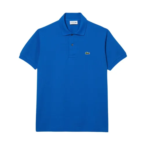 Lacoste , Classic Cotton Polo Shirt ,Blue male, Sizes: