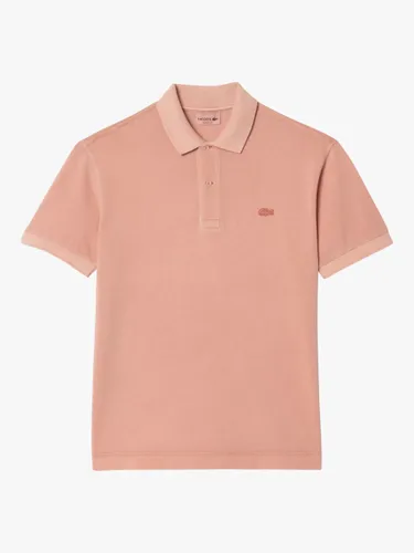 Lacoste Classic Fit Cotton PiquÃ© Short Sleeve Polo Shirt, Eco Pink - Eco Pink - Male