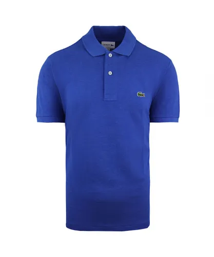 Lacoste Classic Fit Mens Navy Polo Shirt - Blue Cotton
