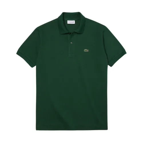 Lacoste , Classic Fit Polo Shirt for Men ,Green male, Sizes: