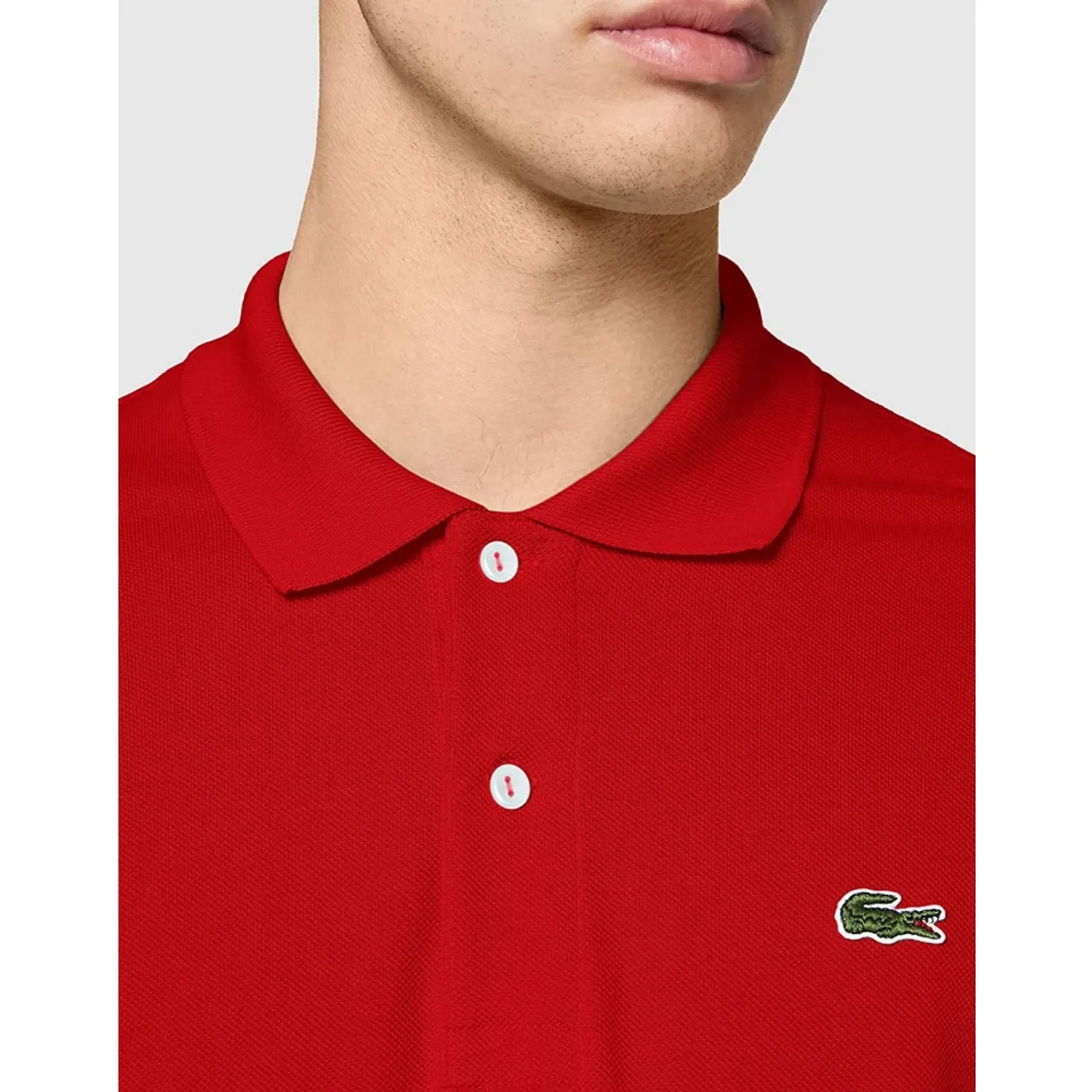 Lacoste , Classic Logo Polo Shirt ,Red male, Sizes:
