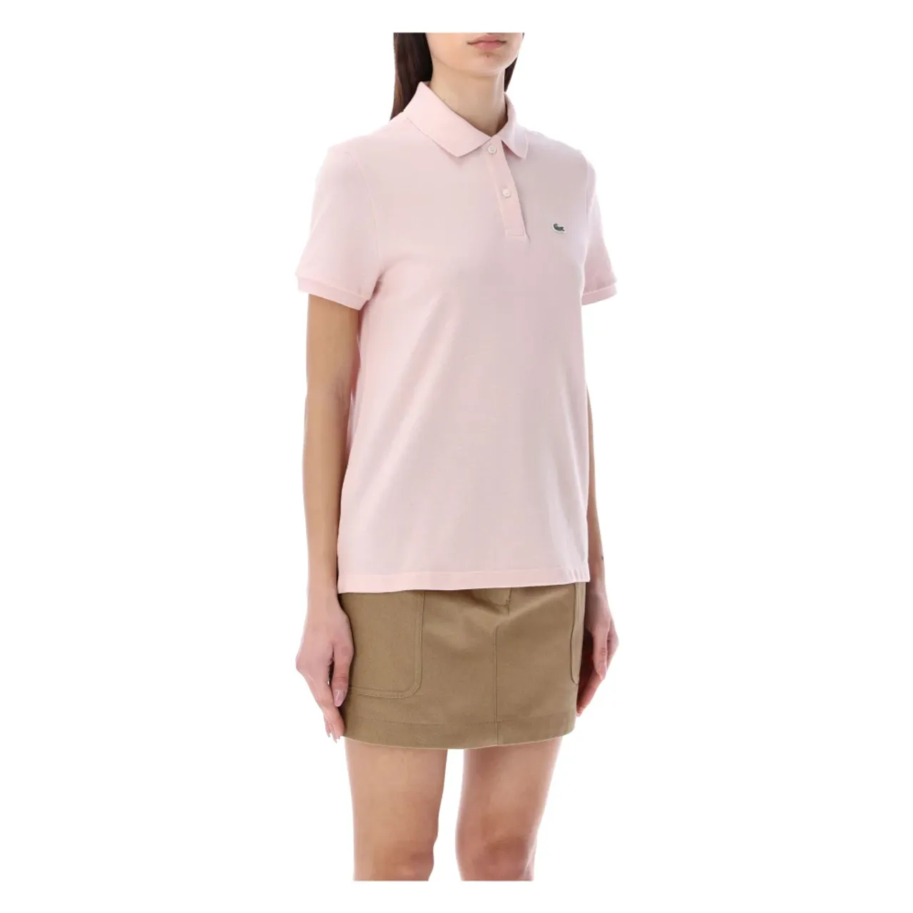 Lacoste , Classic Polo Shirt ,Pink female, Sizes: