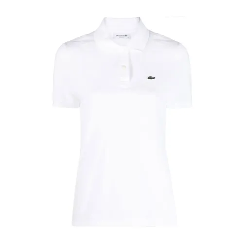 Lacoste , Classic Polo Shirt ,White female, Sizes: