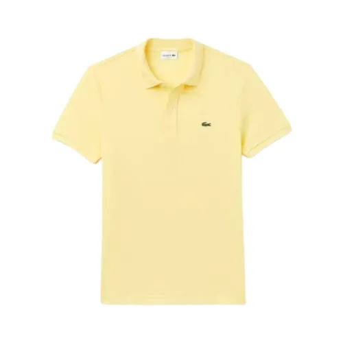 Lacoste , Classic Polo Shirt ,Yellow male, Sizes: