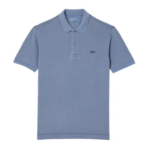 Lacoste , Clear Blue T-shirts and Polos ,Blue male, Sizes: