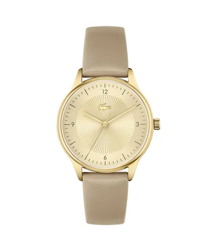 Lacoste Club WoMens Beige Watch 2001167 Leather (archived) - One Size