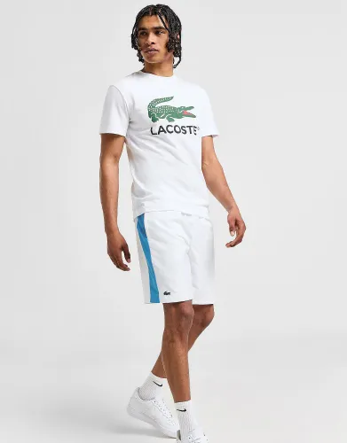 Lacoste Colour Block Tech Shorts - White - Mens