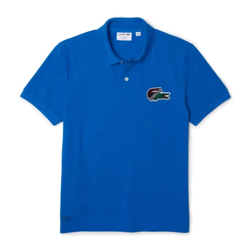 Lacoste , Cotton Holiday Polo Shirt ,Blue male, Sizes: