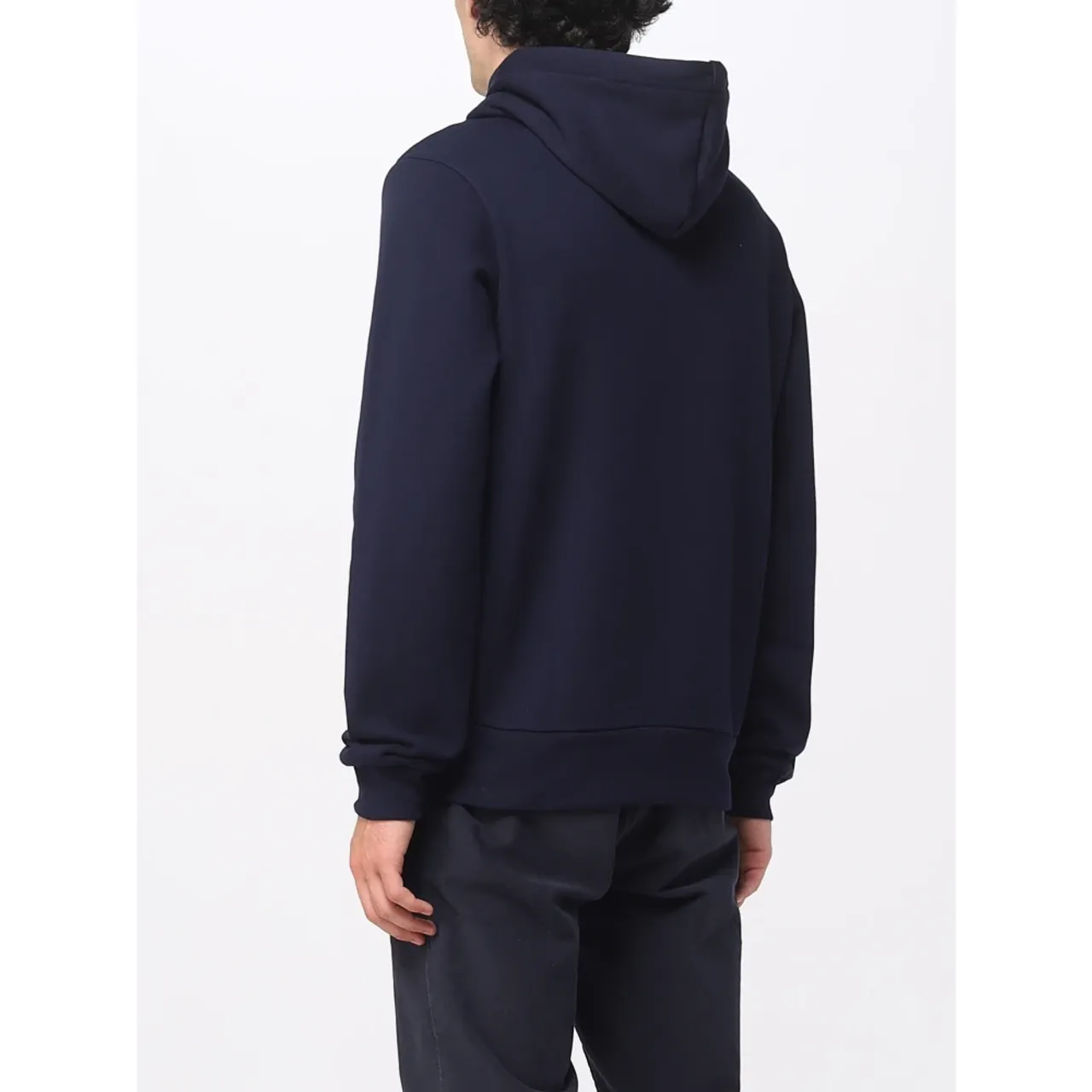 Lacoste , Cotton Hoodie, Comfortable and Stylish ,Blue male, Sizes: