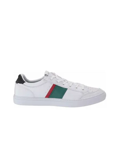 Lacoste Courtline 120 2 Mens White Trainers Leather