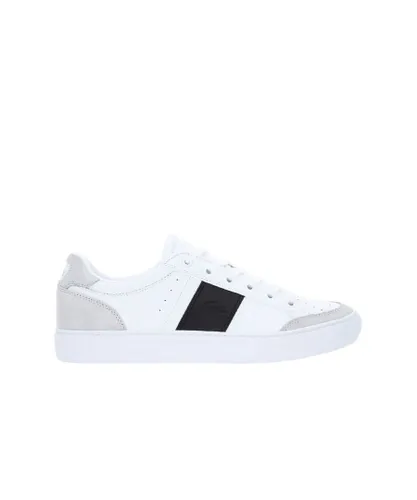 Lacoste Courtline 319 1 Mens White Trainers Leather