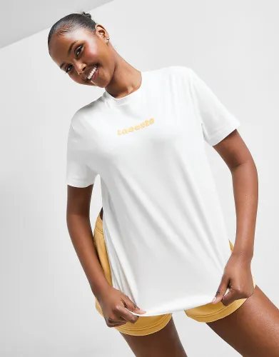 Lacoste Eco Logo T-Shirt - White - Womens