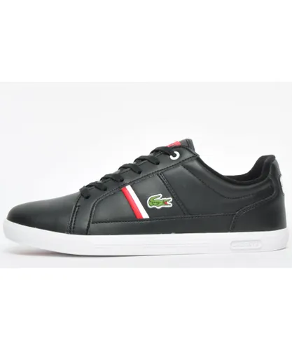 Lacoste Europa Mens - Black Leather