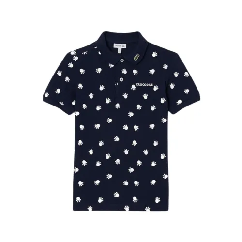 Lacoste , Fantasia Allover Printed Polo Shirt ,Multicolor male, Sizes:
