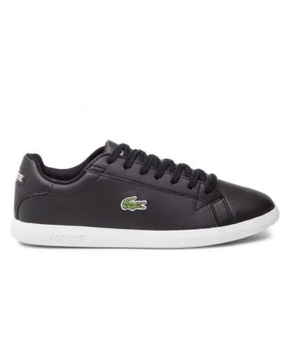 Lacoste Graduate BL 1 SMA Mens Black/White Trainers Leather (archived)
