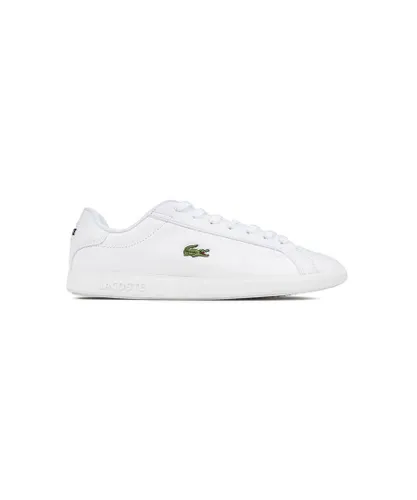 Lacoste Graduate BL 1 SMA Mens White Trainers Leather (archived)