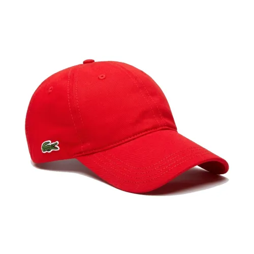 Lacoste , Green Crocodile Cap ,Red female, Sizes: ONE