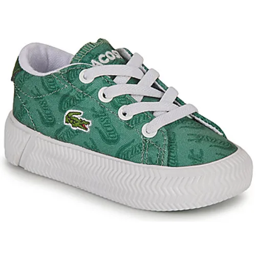 Lacoste  GRIPSHOT  boys's Children's Shoes (Trainers) in Green