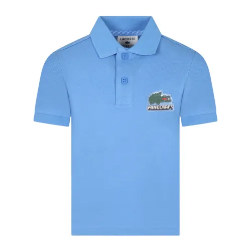 Lacoste , Kids Polo Shirt ,Blue male, Sizes: