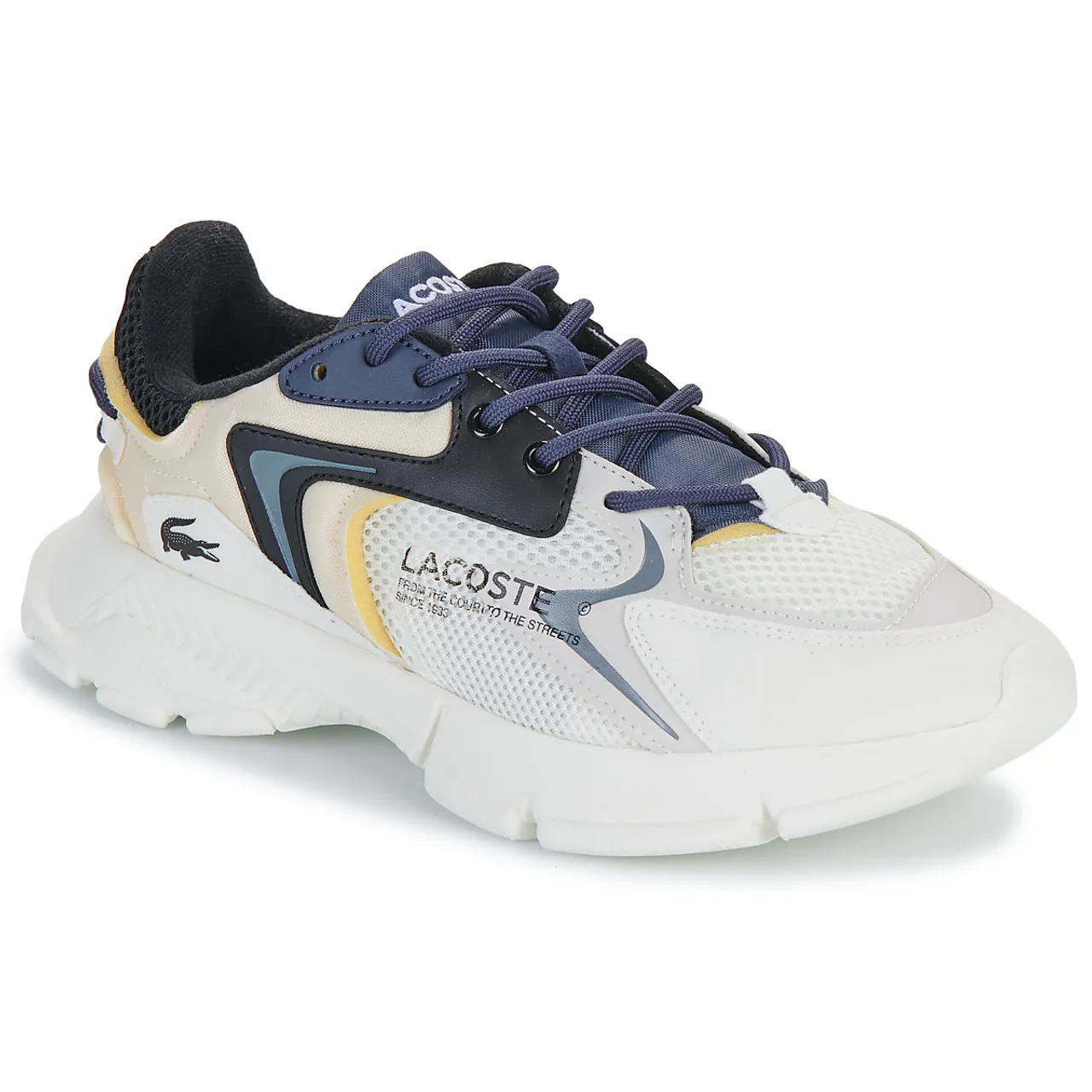 Lacoste  L003 NEO  boys's Children's Shoes (Trainers) in White