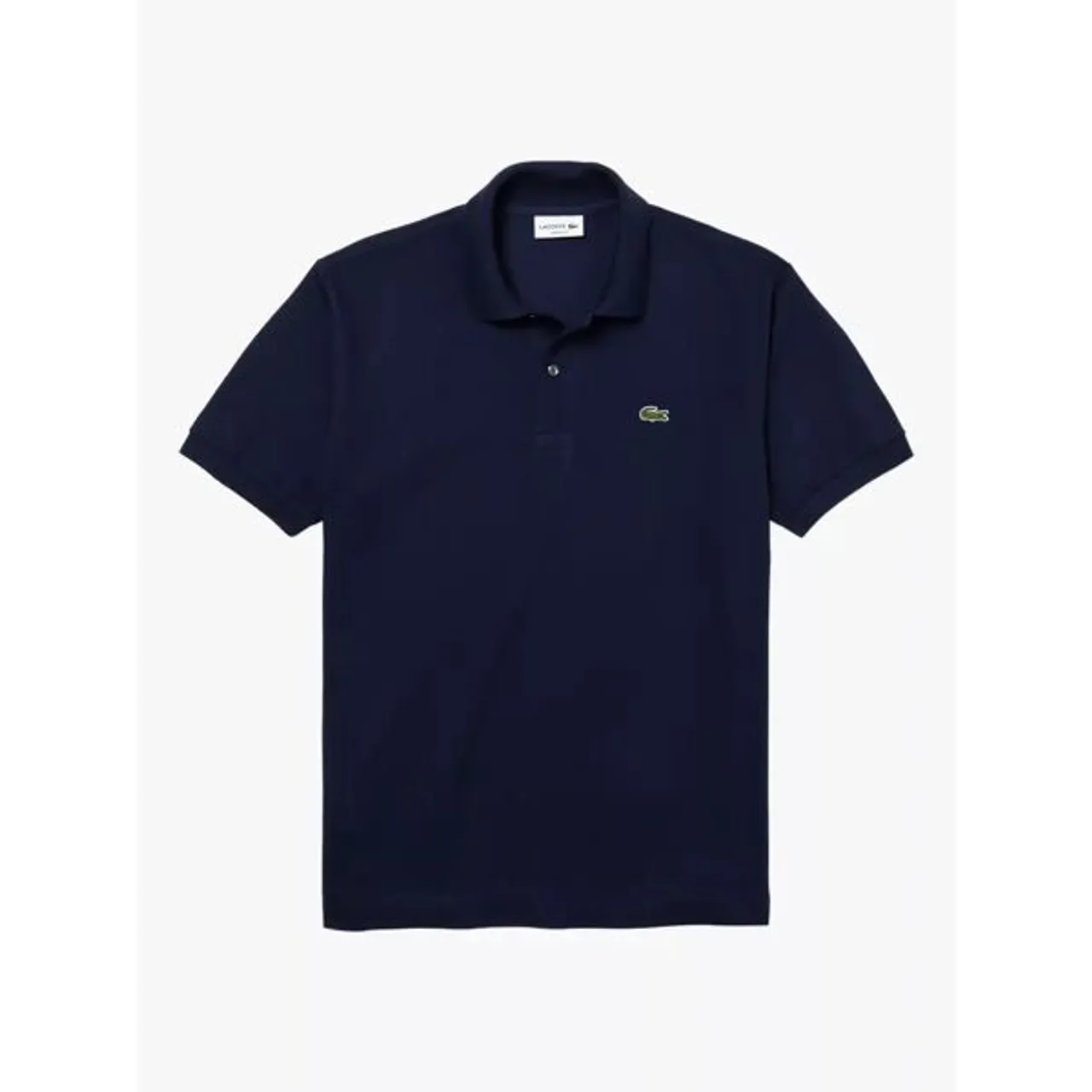 Lacoste L.12.12 Classic Regular Fit Short Sleeve Polo Shirt - Navy - Male