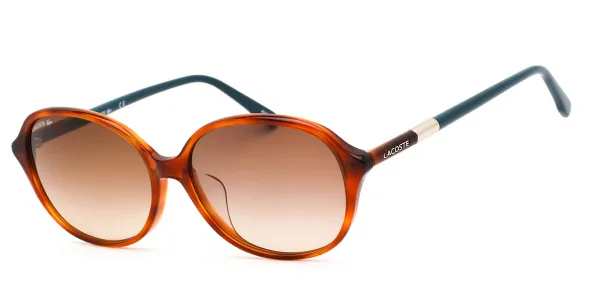 Lacoste L854SA Asian Fit 218 Women's Sunglasses Tortoiseshell Size 57