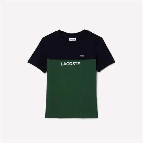 Lacoste Lacoste Block Tshirt - Green
