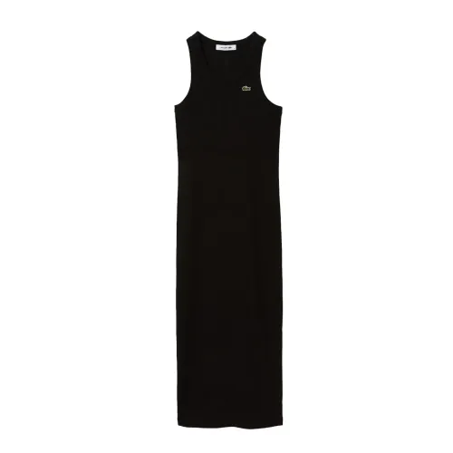 Lacoste , Lacoste Dresses Black ,Black female, Sizes: