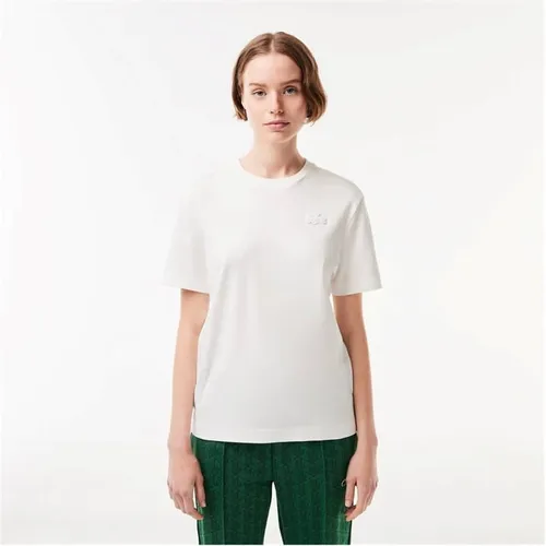 Lacoste Lacoste Elevated Tshirt - White