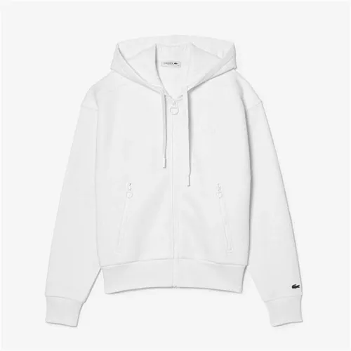 Lacoste Lacoste Essential Zip Hoodie - White