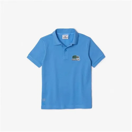 Lacoste Lacoste Minecraft Polo Shirt - Blue