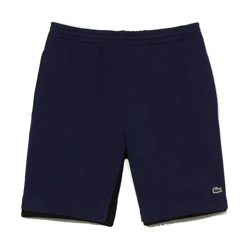 Lacoste , Lacoste Shorts - 3 ,Blue male, Sizes: