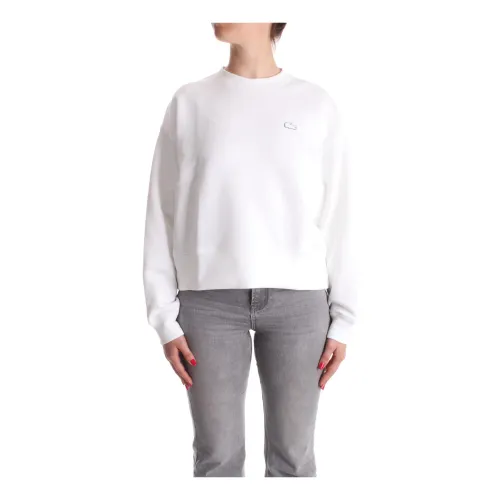 Lacoste , Lacoste Sweaters White ,White female, Sizes: