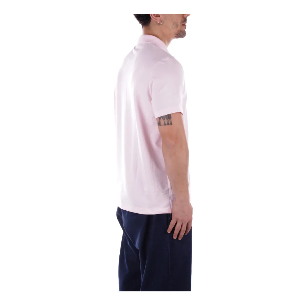 Lacoste , Lacoste T-shirts and Polos Pink ,Pink male, Sizes: