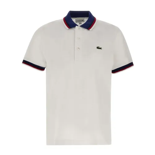 Lacoste , Lacoste T-shirts and Polos White ,White male, Sizes: