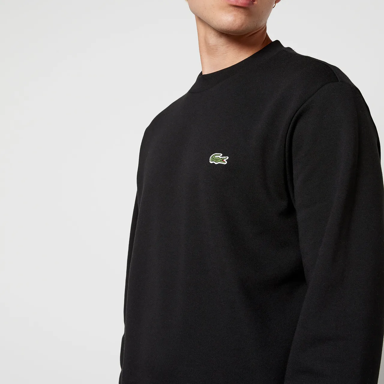 Lacoste Logo-Embroidered Cotton-Blend Jersey Sweatshirt - 3/