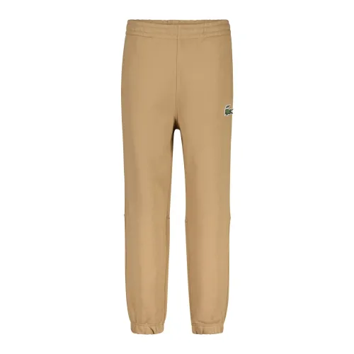 Lacoste , Logo Pants ,Brown male, Sizes: